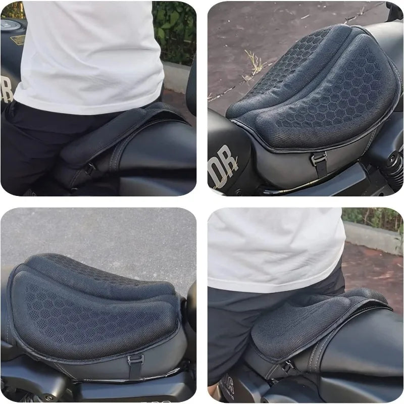 Coussin de confort pour selle moto