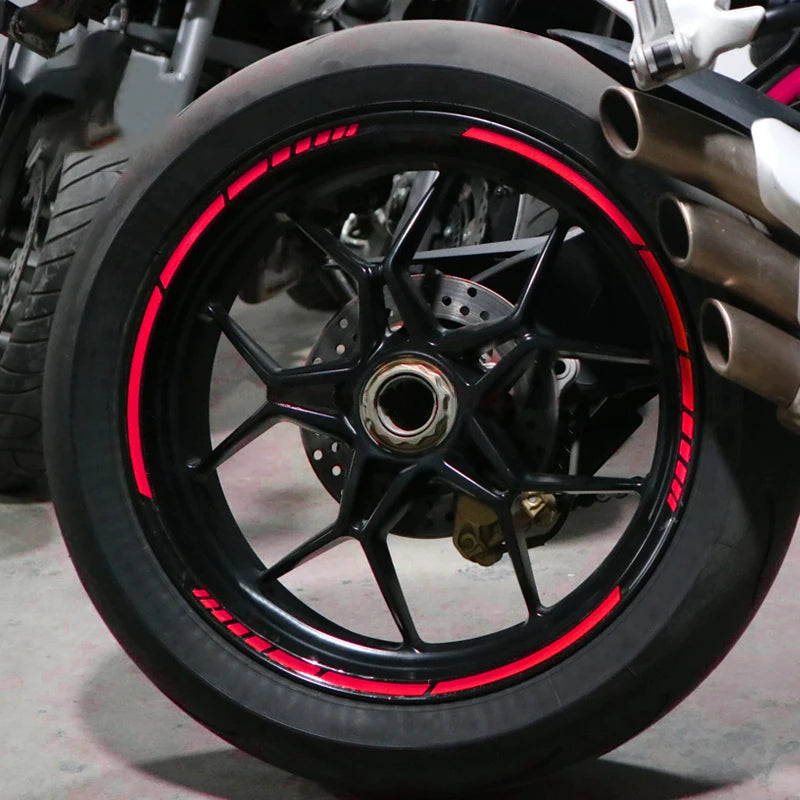 Autocollants pour jante moto, motocross