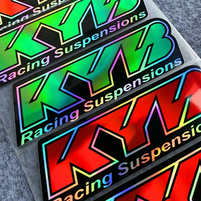 Autocollants de suspension de moto pour KTM, Yamaha, Honda, CBR, Suzuki, Kawasaki, DucSau, décalcomanie de fourche Showa, KYB WP, logo de vélo, motocross, 2 pièces